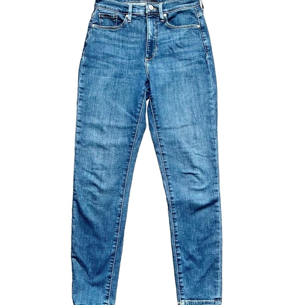 Banana Republic Premium Denim High-Rise Skinny Medium Wash Jeans Size 26